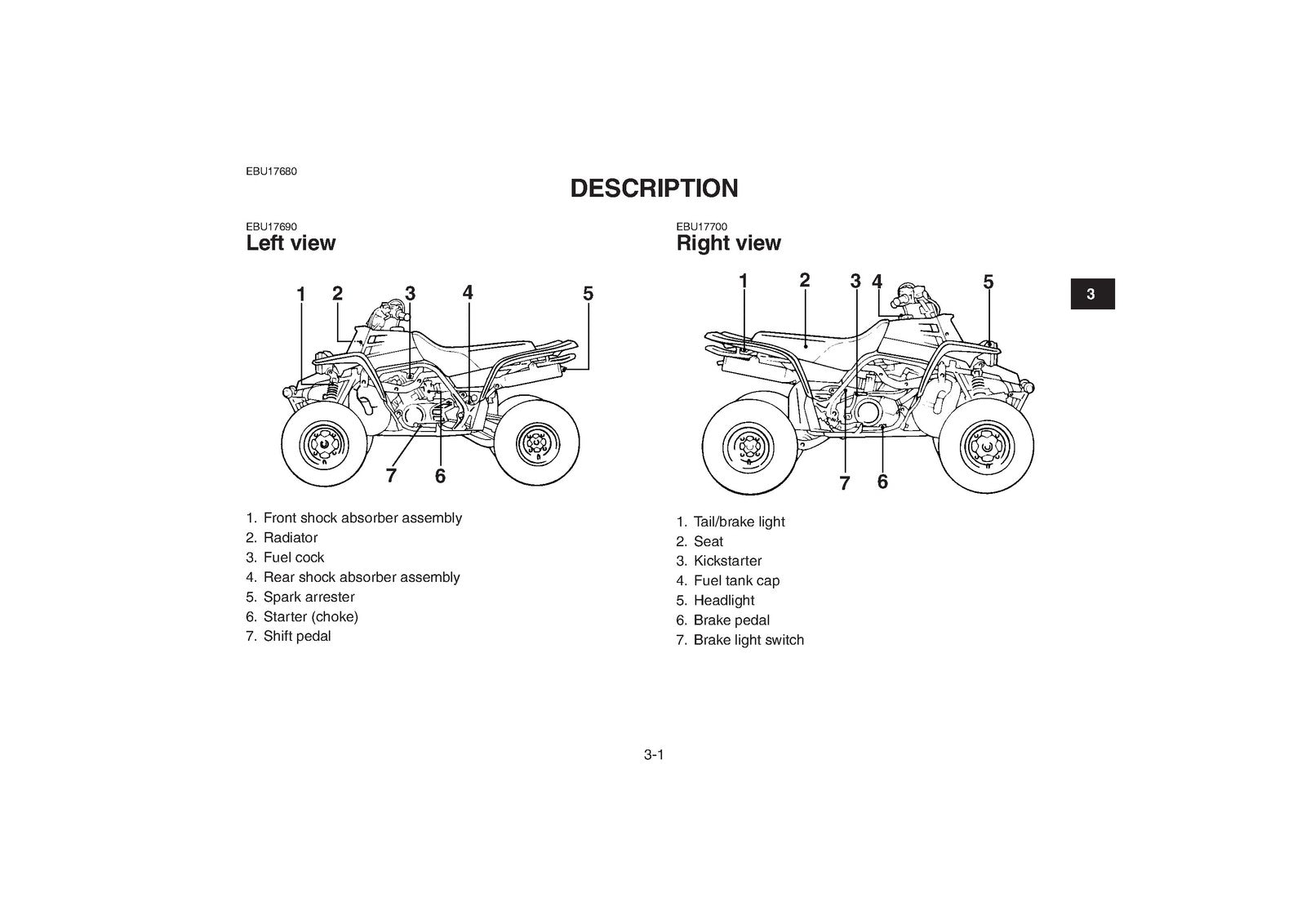YAMAHA YFZ350X Banshee 350 ATV Owners Manual 2008 - WIRE BOUND - TOUGH COVERS