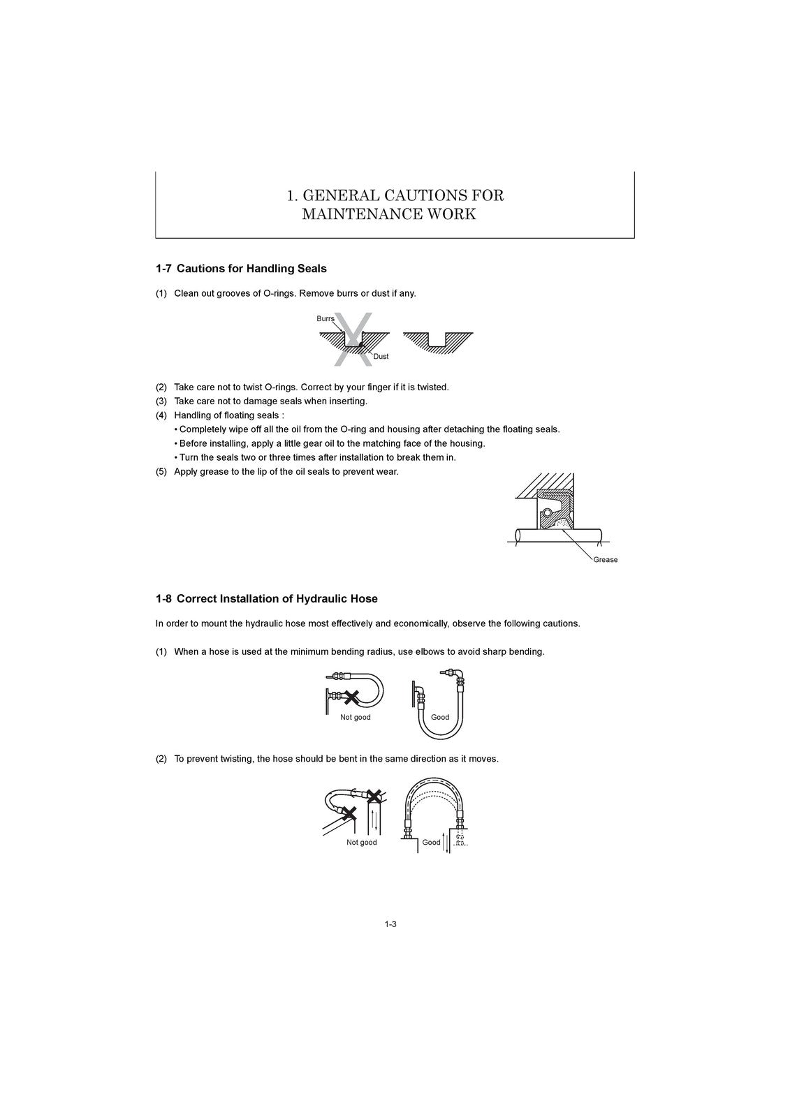 YANMAR SV15VT Excavator Service Manual - STEEL WIRE BOUND - PROTECTIVE COVERS