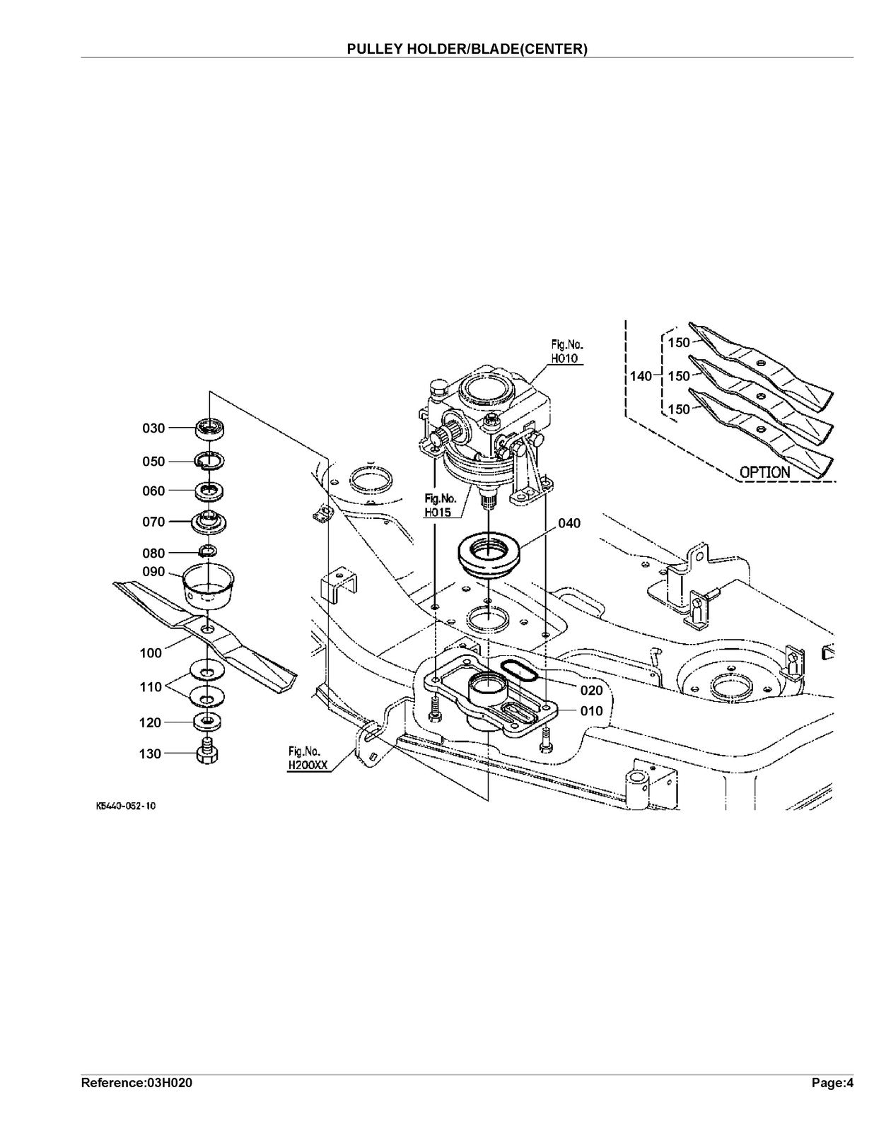 KUBOTA RCK54-24G Parts Manual - STEEL WIRE BOUND - PROTECTIVE COVERS
