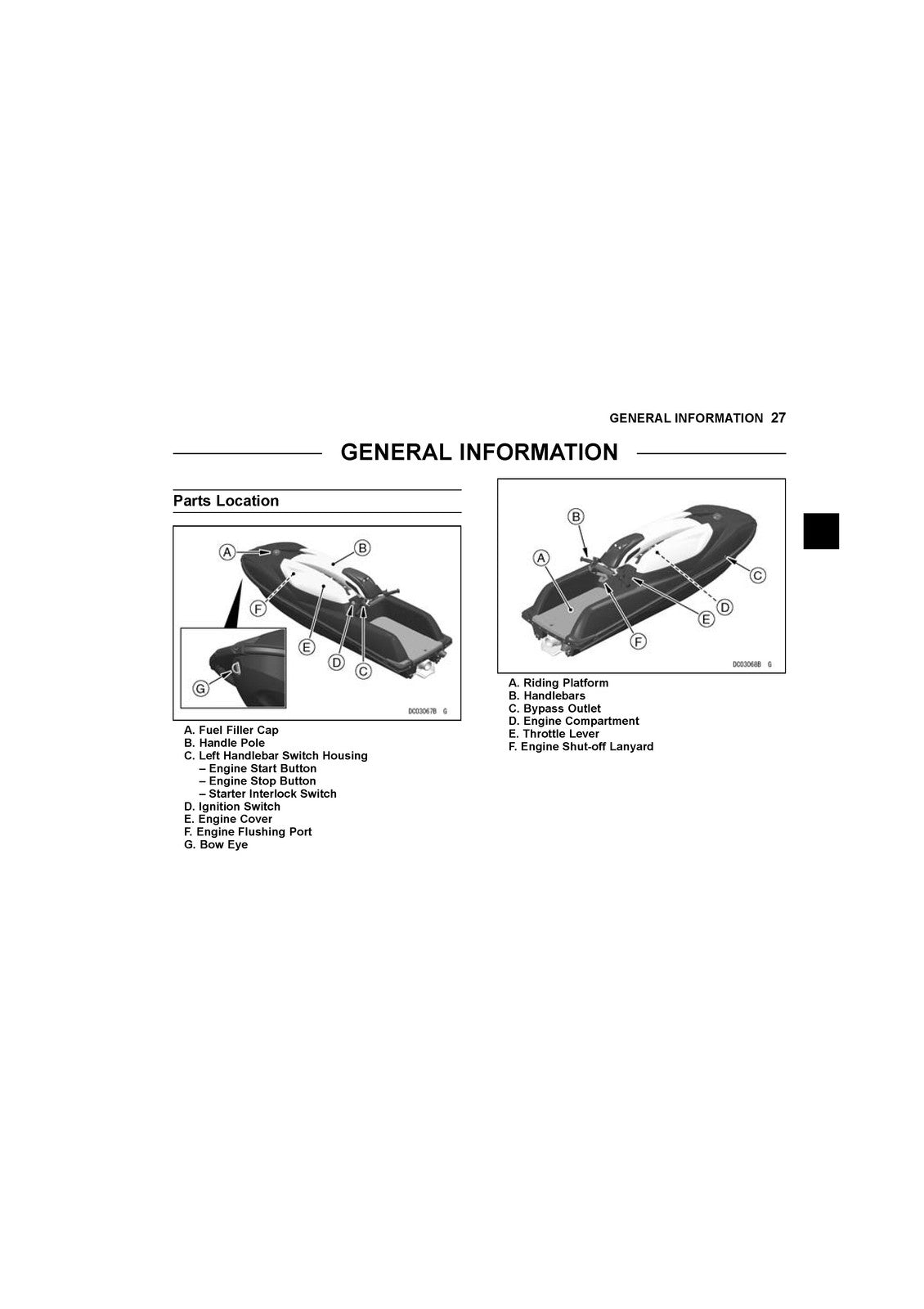 KAWASAKI JET SKI SX-R Owners Manual 2017 - STEEL WIRE BOUND - PROTECTIVE COVERS