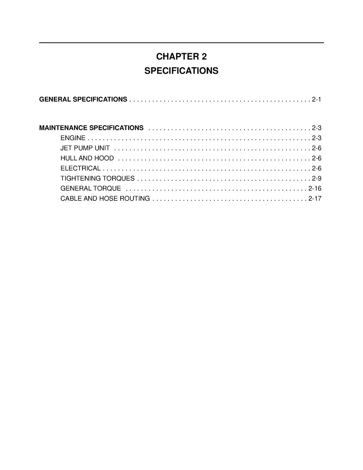 YAMAHA SR230 Sport Boat 2004 Service Manual - STEEL WIRE BOUND - TOUGH COVERS