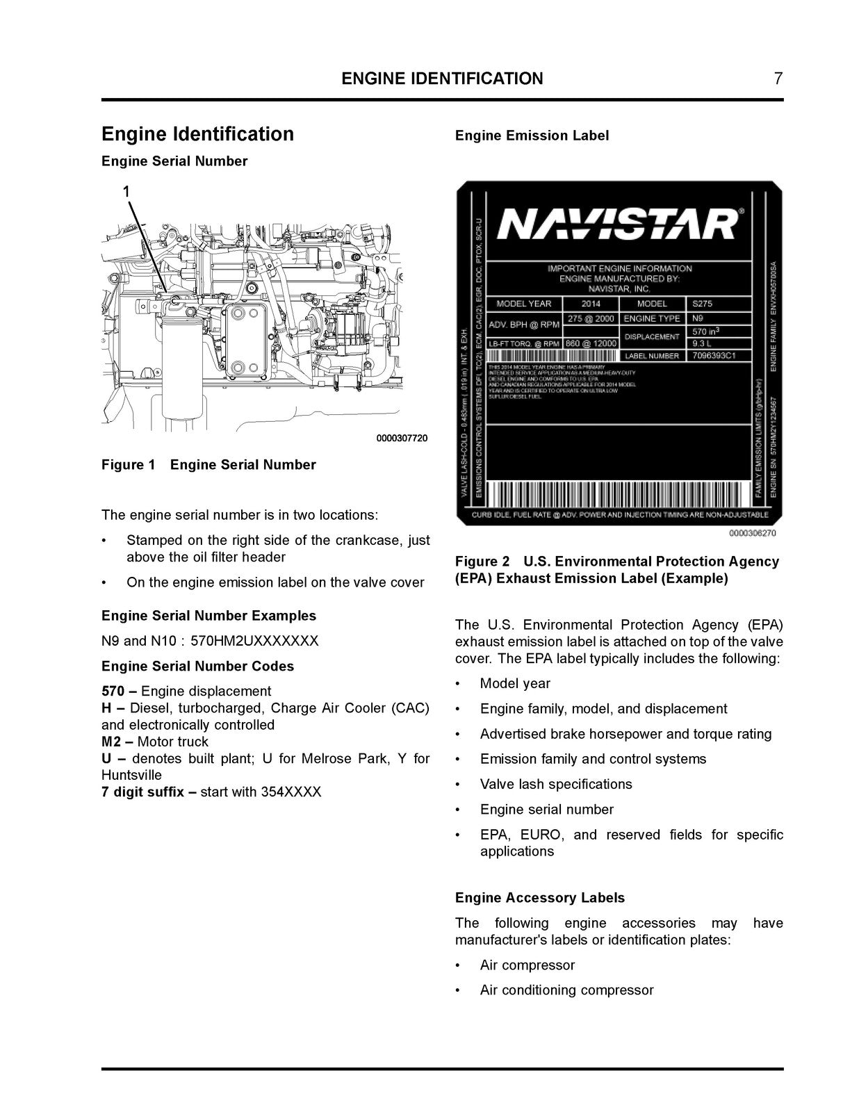 NAVISTAR N9 N10 Engine Service Manual 2014 - STEEL WIRE BOUND - TOUGH COVERS