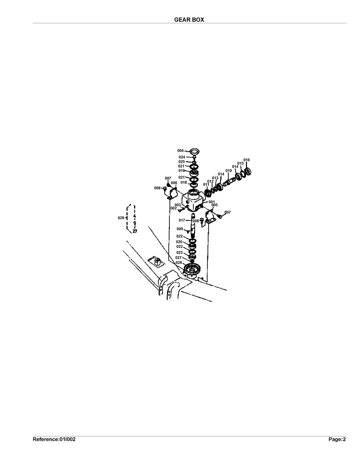 KUBOTA RC60-82H Parts Manual - STEEL WIRE BOUND - PROTECTIVE COVERS