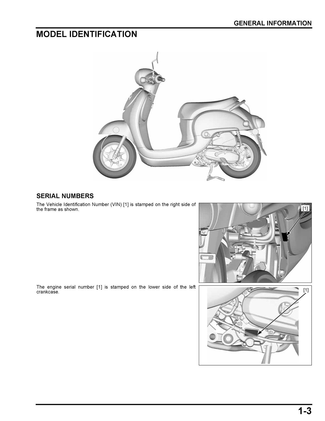 HONDA Giorno NCW50 Scooter Shop Manual - BOUND - COVERS - XL FOLDOUT PAGES