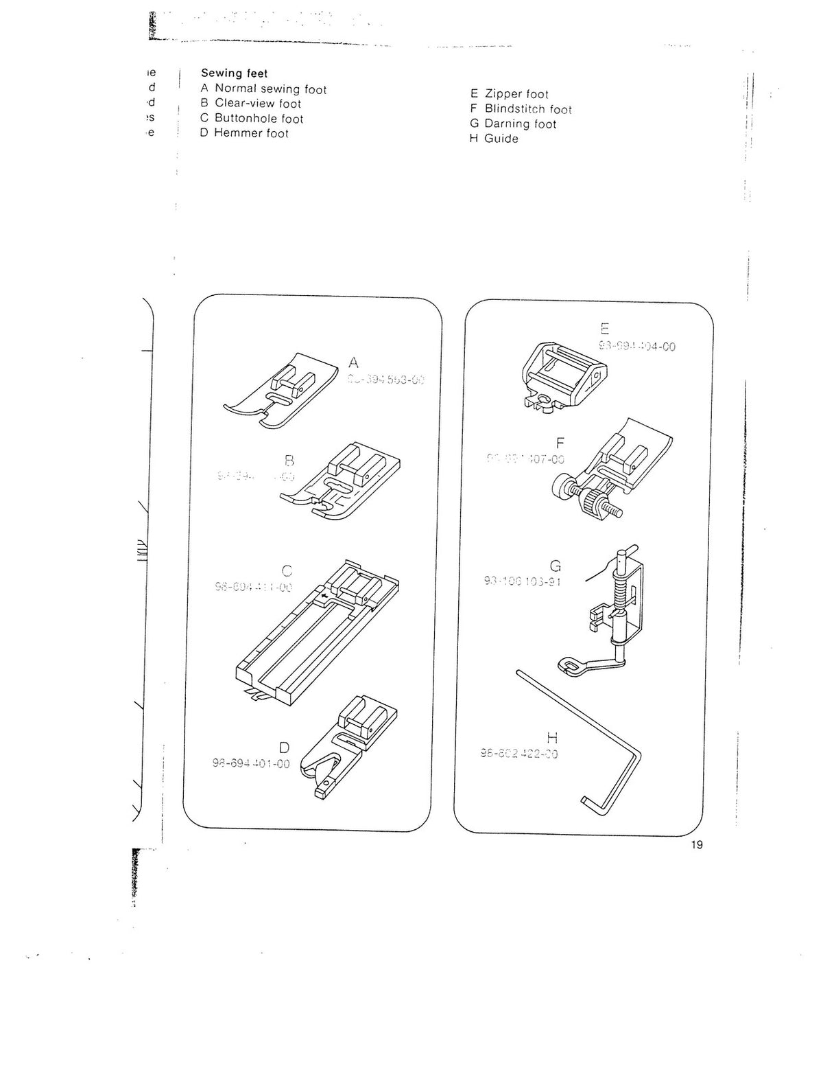 BERNINA Tiptronic 1029 Sewing Machine Instruction Manual - WIRE BOUND - COVERS