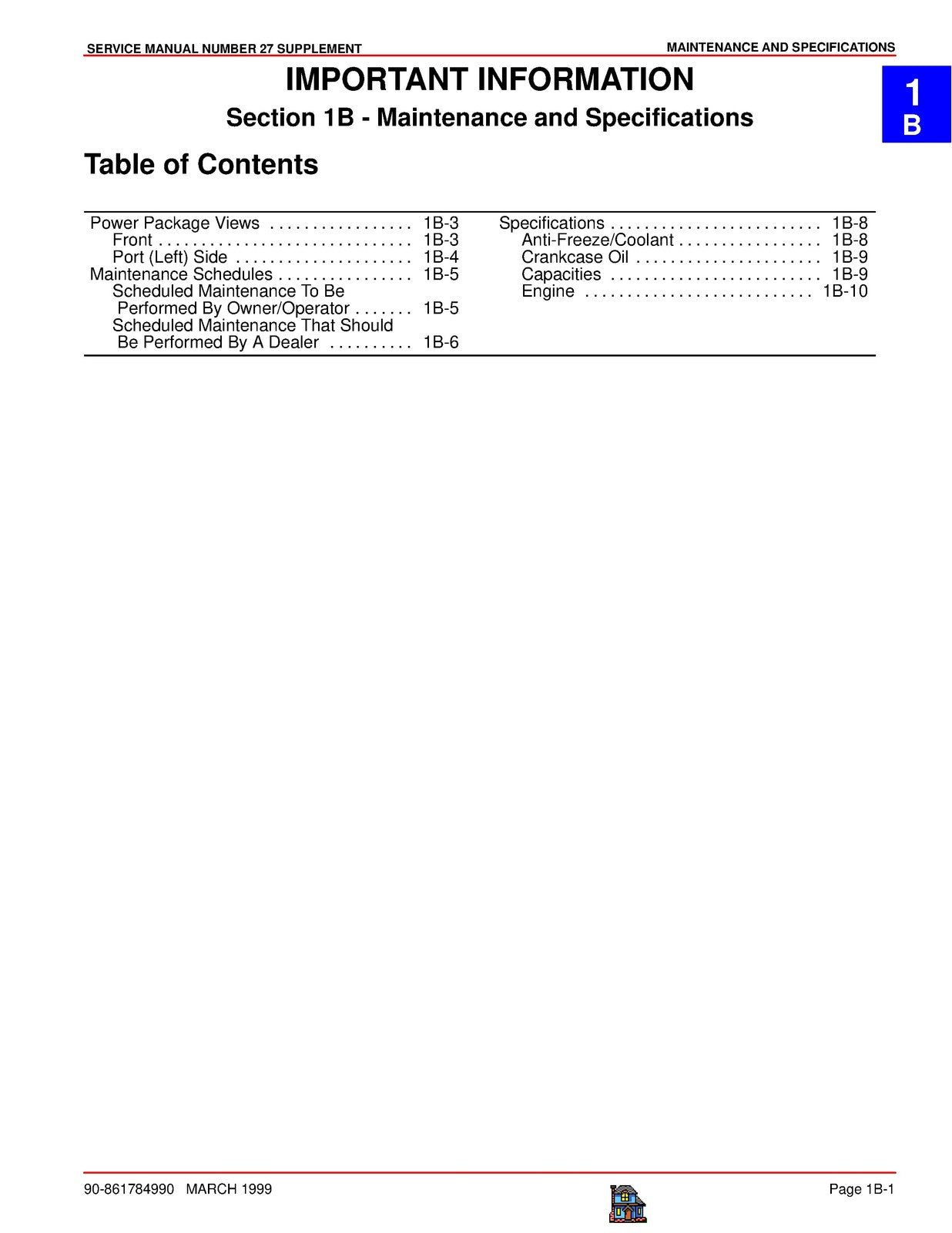 MERCURY MERCRUISER NO 27 SUPPLEMENT SERIAL OLO50050 UP SERVICE MANUAL - BOUND