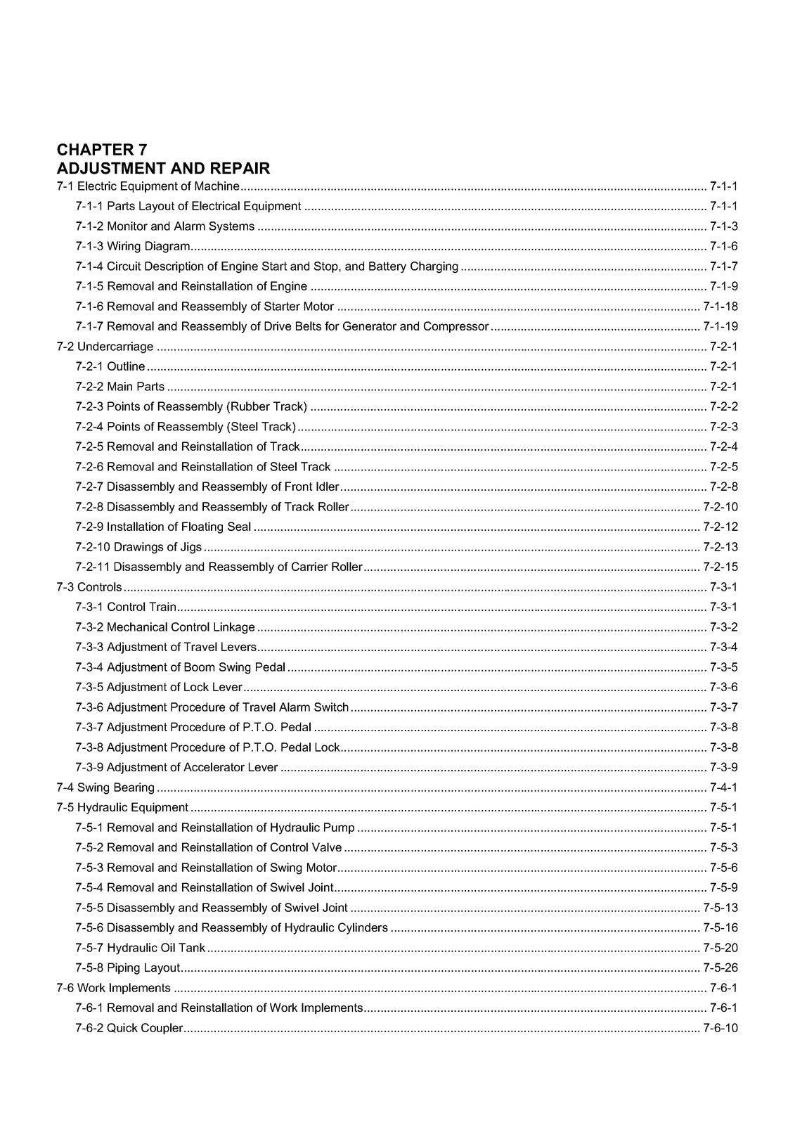YANMAR ViO45-5 ViO55-5 Excavator Service Manual - BOUND - COVERS - XL FOLDOUTS