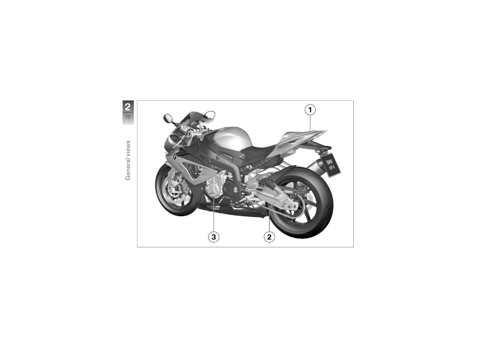 BMW HP4 Motorcycle Riders Manual - STEEL WIRE BOUND - PROTECTIVE COVERS