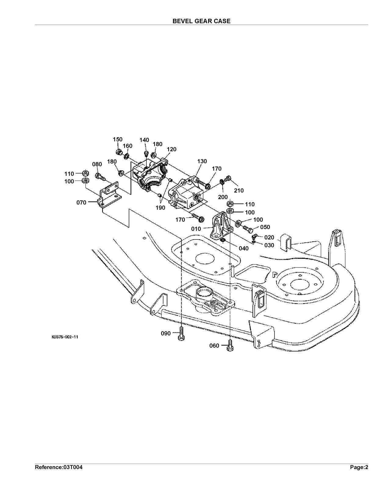KUBOTA RCK48-20ZG Parts Manual - STEEL WIRE BOUND - PROTECTIVE COVERS