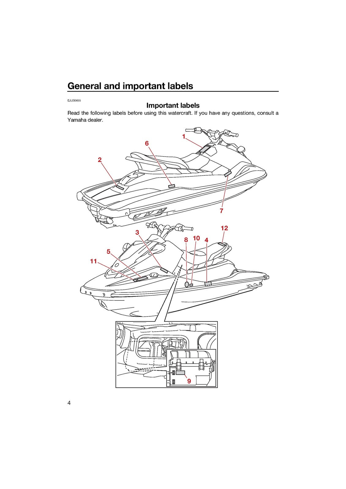 YAMAHA WaveRunner JETBLASTER Owners Operators Manual 2023 - WIRE BOUND - COVERS