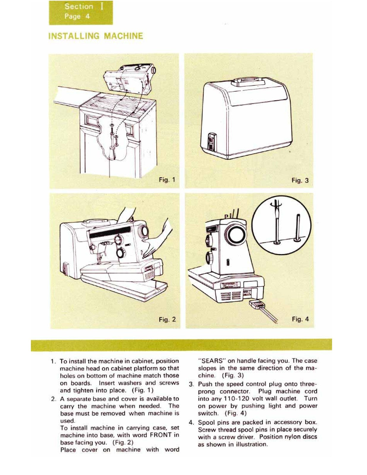 KENMORE 158 1760 1581760 Zig Zag Sewing Machine Manual - WIRE BOUND - COVERS