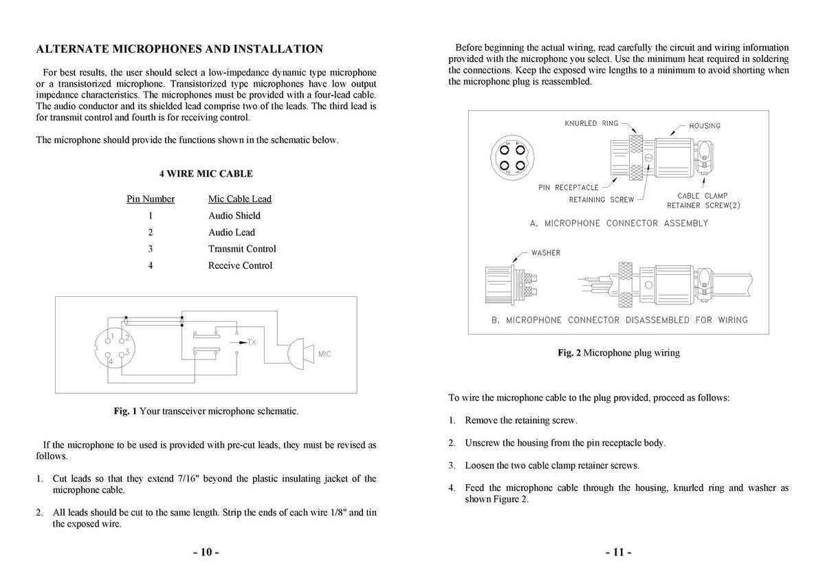 GALAXY DX 919 CB Radio Owners Manual - STEEL WIRE BOUND - PROTECTIVE COVERS