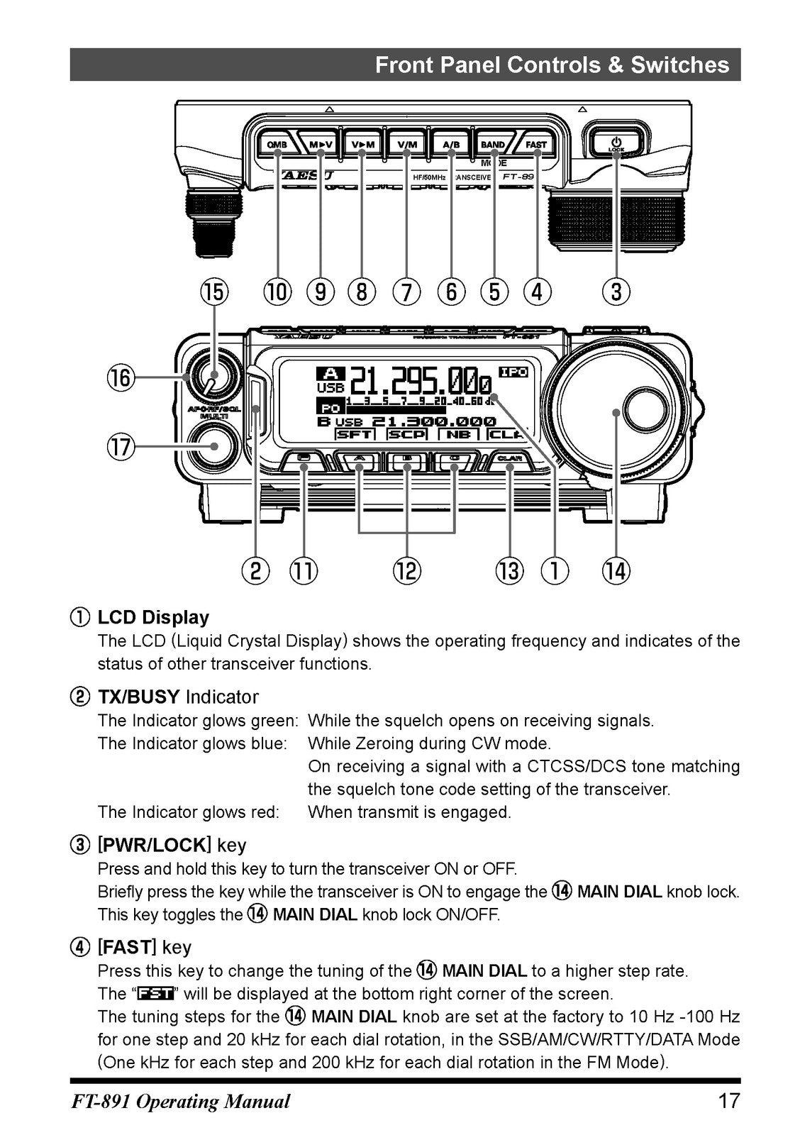 YAESU FT-891 Operating & Advanced Manual Bundle - WIRE BOUND - TOUGH COVERS