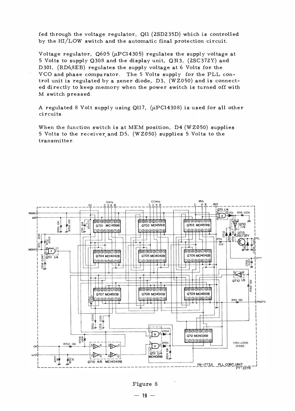 YAESU FT-227R Memorizer Instruction Manual - BOUND - COVERS - XL FOLDOUT PAGES