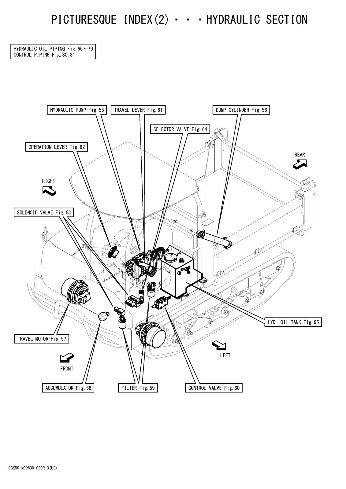 YANMAR C30R-3 Crawler Carrier Parts Catalog Manual 2017 - WIRE BOUND - COVERS