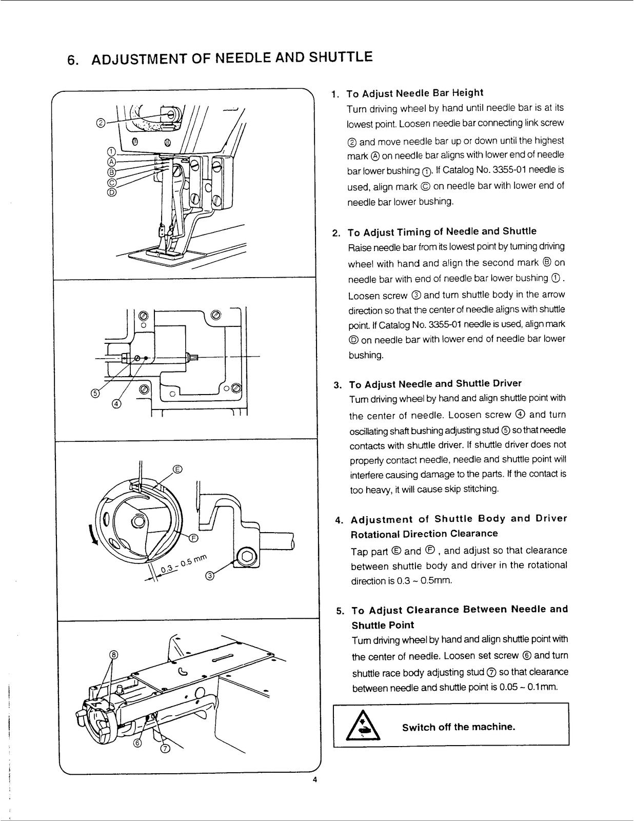 SINGER 1669U 101 102 200 300 400 500 Service Manual 1998 - WIRE BOUND - COVERS