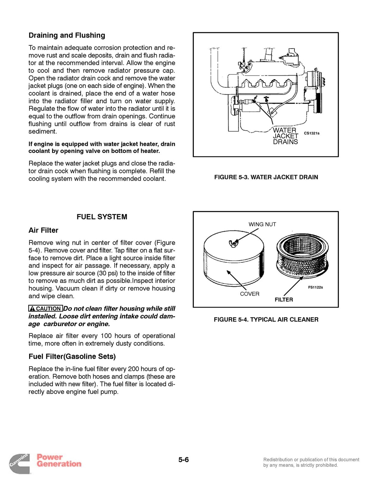 ONAN ENA ENB ENC ENAD ENBA Generator Set Operators Manual 1995 - WIRE BOUND