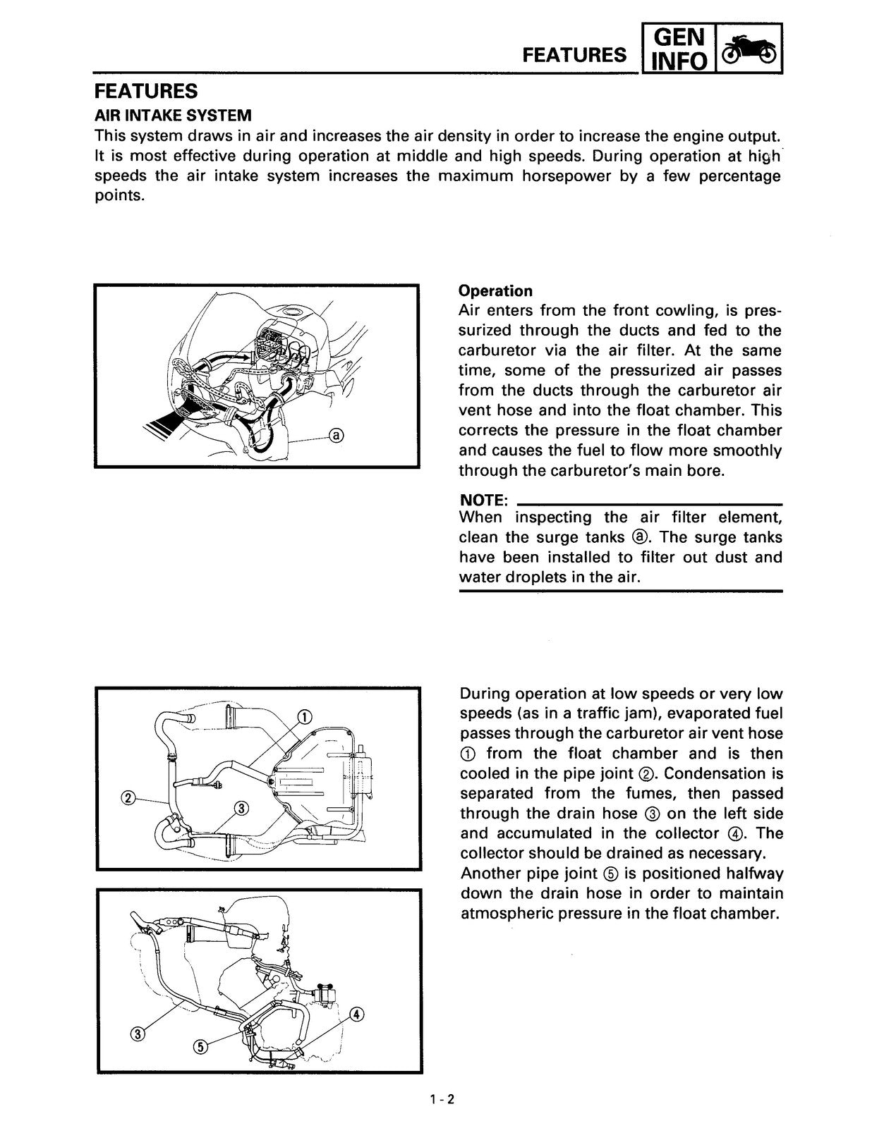 YAMAHA YZF600RJ Thundercat Motorcycle Service Manual 1996-2003, FOLDOUTS