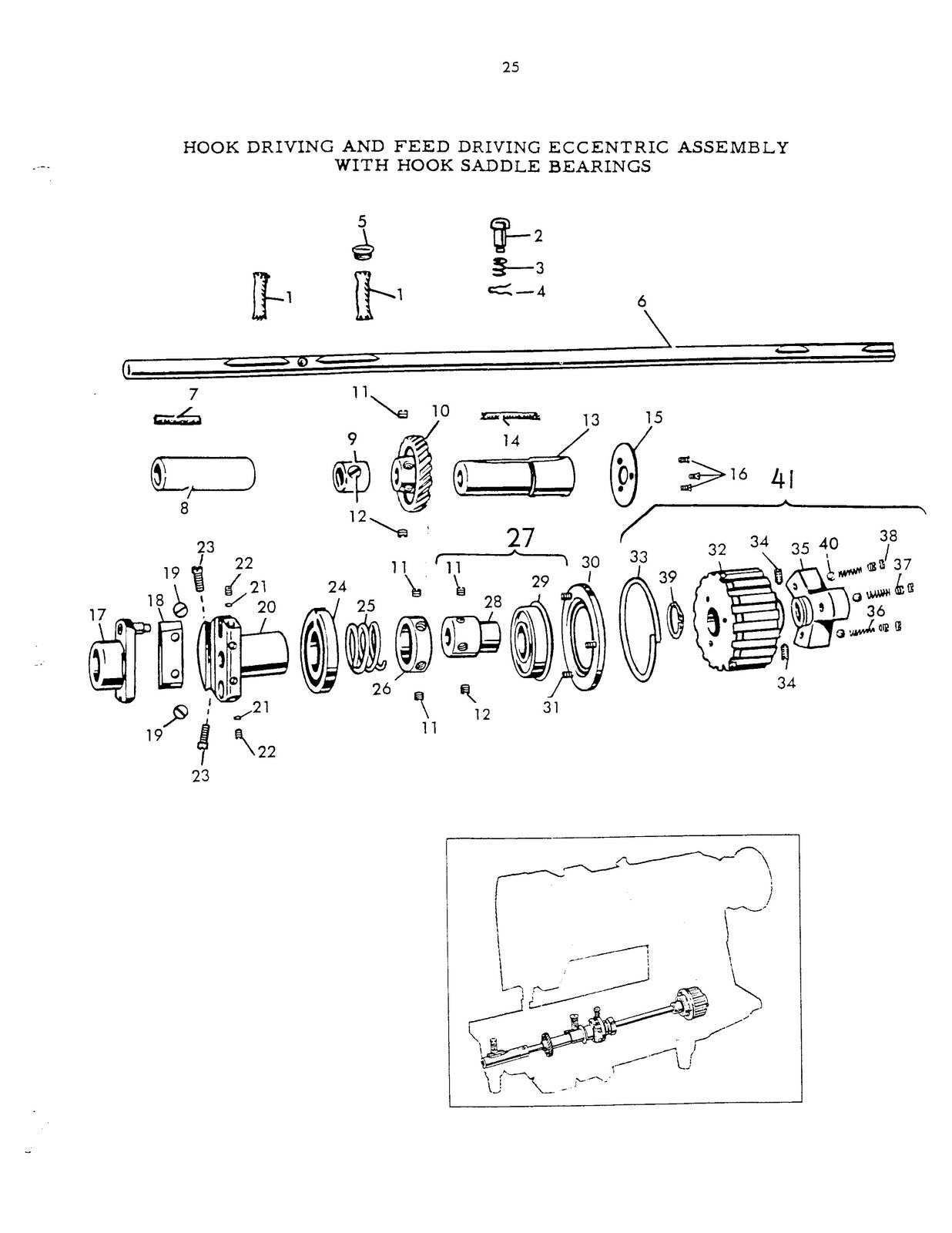 SINGER 211W151 Sewing Machine Service Manual - STEEL WIRE BOUND - TOUGH COVERS