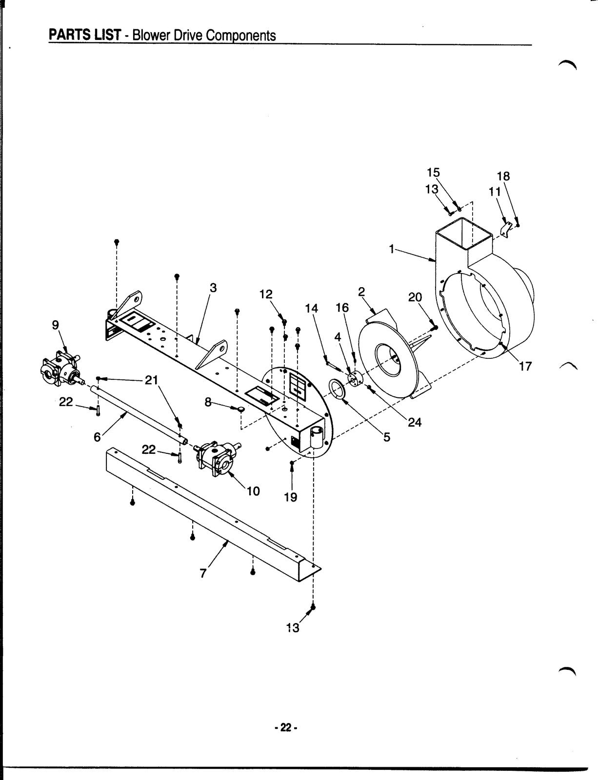 KUBOTA GCK60BX Grass Catcher Manual - STEEL WIRE BOUND - PROTECTIVE COVERS