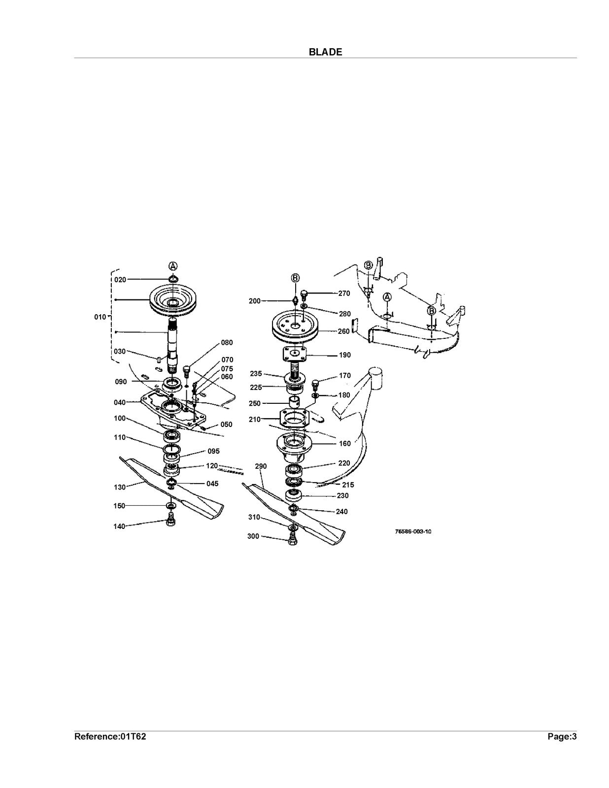 KUBOTA RC44LT Parts Manual - STEEL WIRE BOUND - PROTECTIVE COVERS