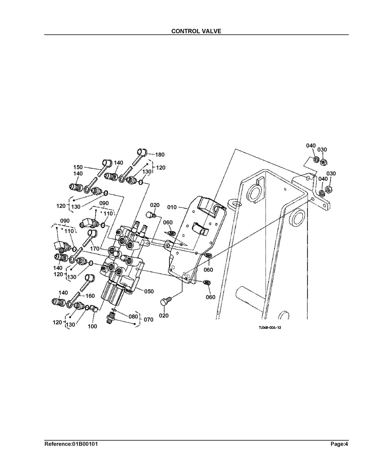 KUBOTA LA403 Loader Illustrated Parts List Manual - WIRE BOUND - TOUGH COVERS