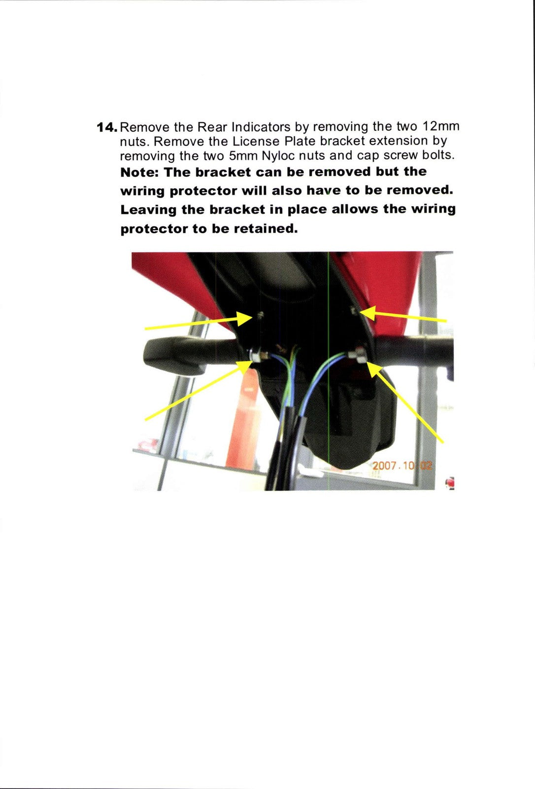 HONDA CRFX8 Motorcycle Owners Manual - STEEL WIRE BOUND - PROTECTIVE COVERS
