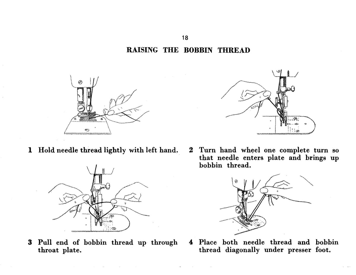 SINGER 237 Sewing Machine Operators & Service Manual BUNDLE - WIRE BOUND