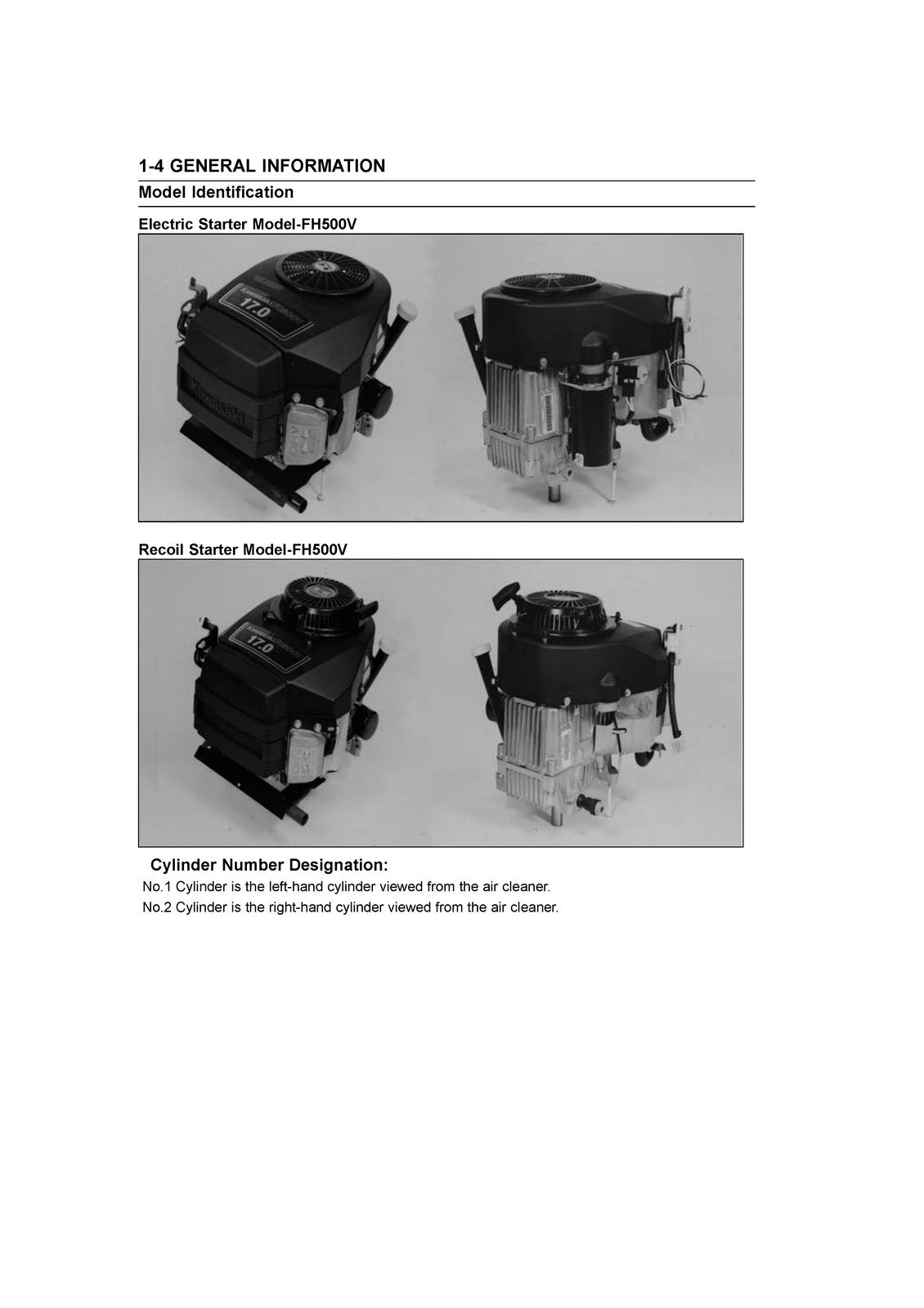 KAWASAKI FH451V FH531V FH541V FH601V  More Engine Service Manual - WIRE BOUND