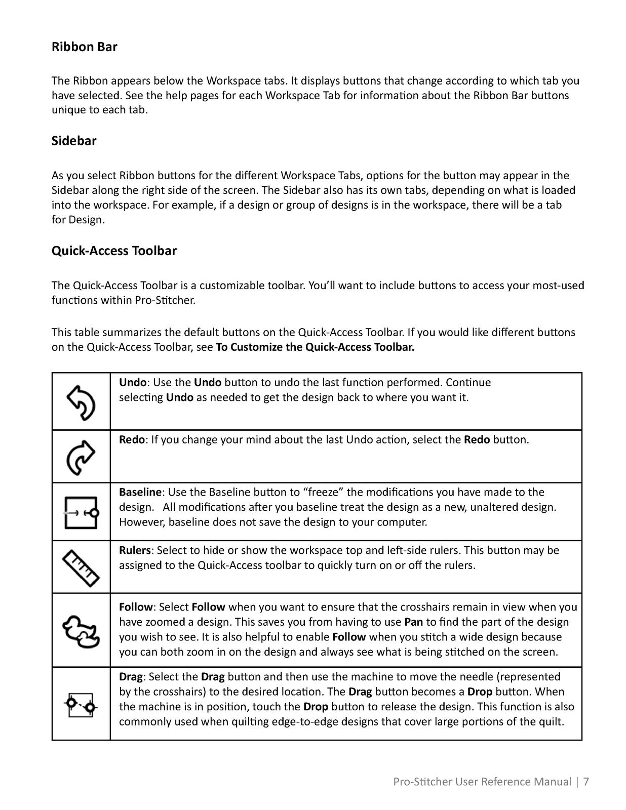 HANDI QUILTER Pro-Stitcher Premium User Reference Manual 2023 - WIRE BOUND