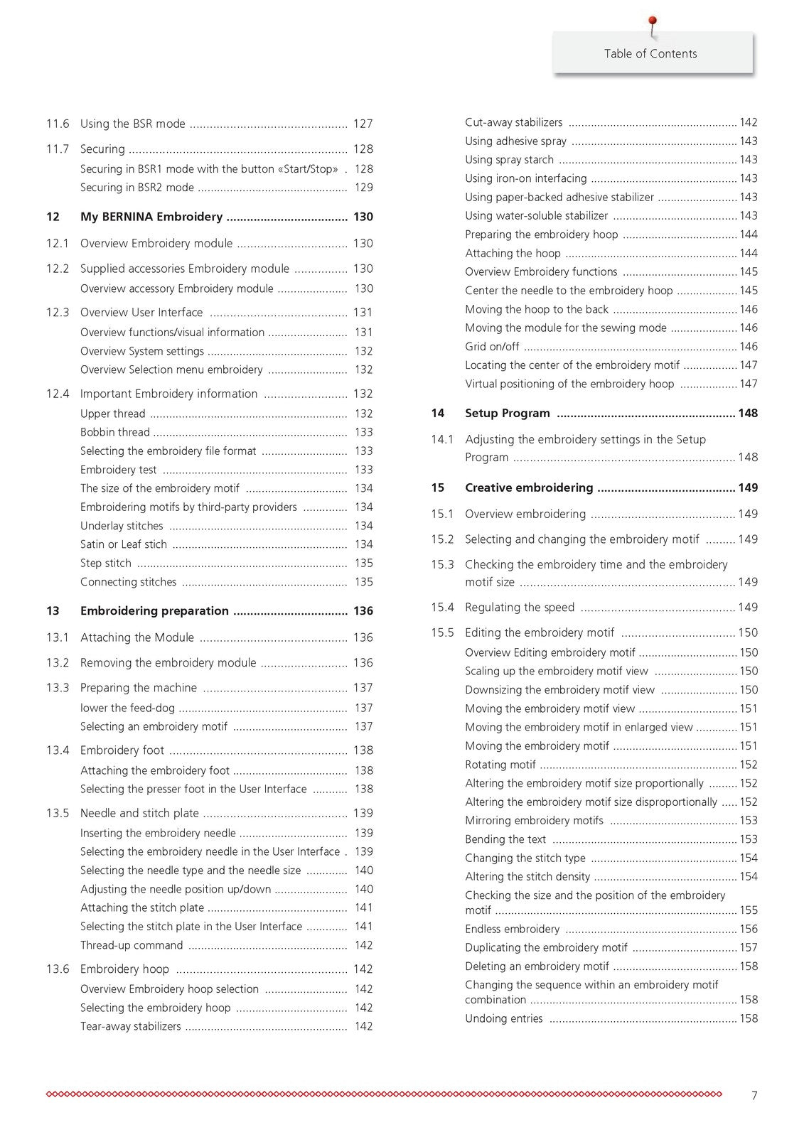 Bernina 590 Sewing Machine Instruction Manual - STEEL WIRE BOUND - TOUGH COVERS