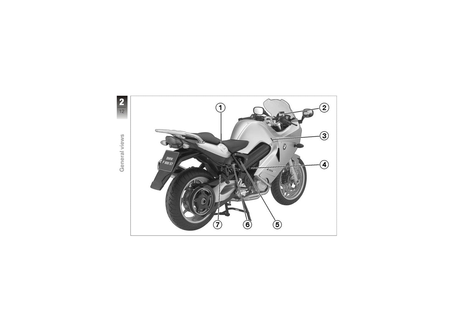 BMW F 800 ST Motorcycle Riders Manual 2006 - STEEL WIRE BOUND - TOUGH COVERS