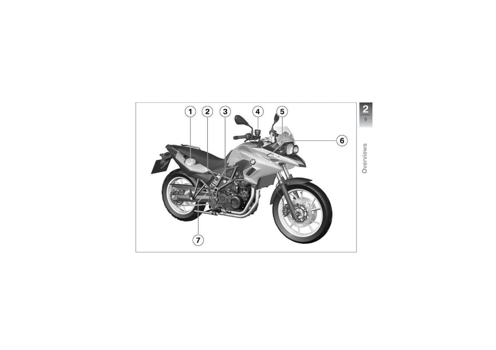BMW F 700 GS Motorcycle Riders Manual - STEEL WIRE BOUND - PROTECTIVE COVERS