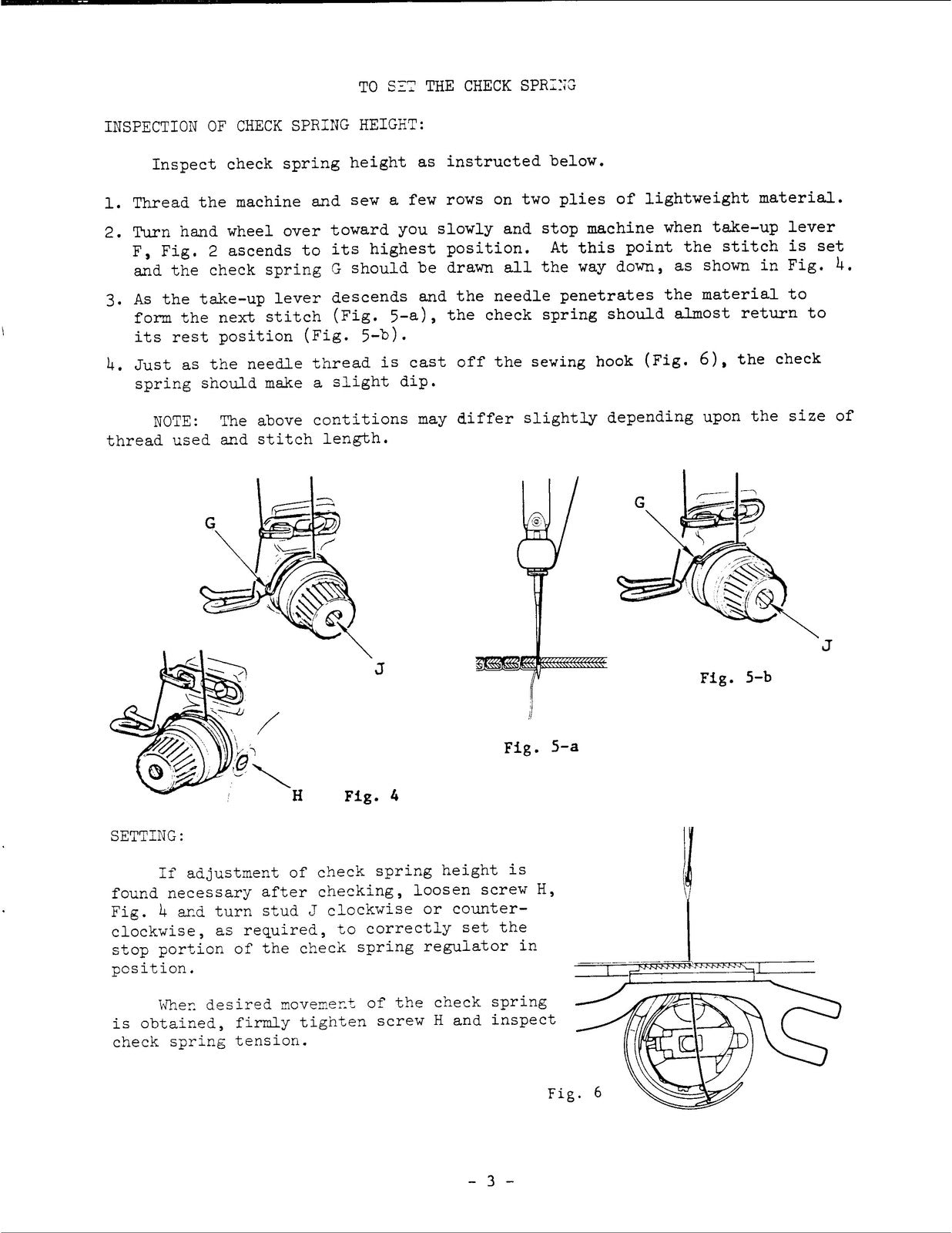 SINGER 188U31 188U33 188U35 Sewing Machine Service Manual - WIRE BOUND - COVERS