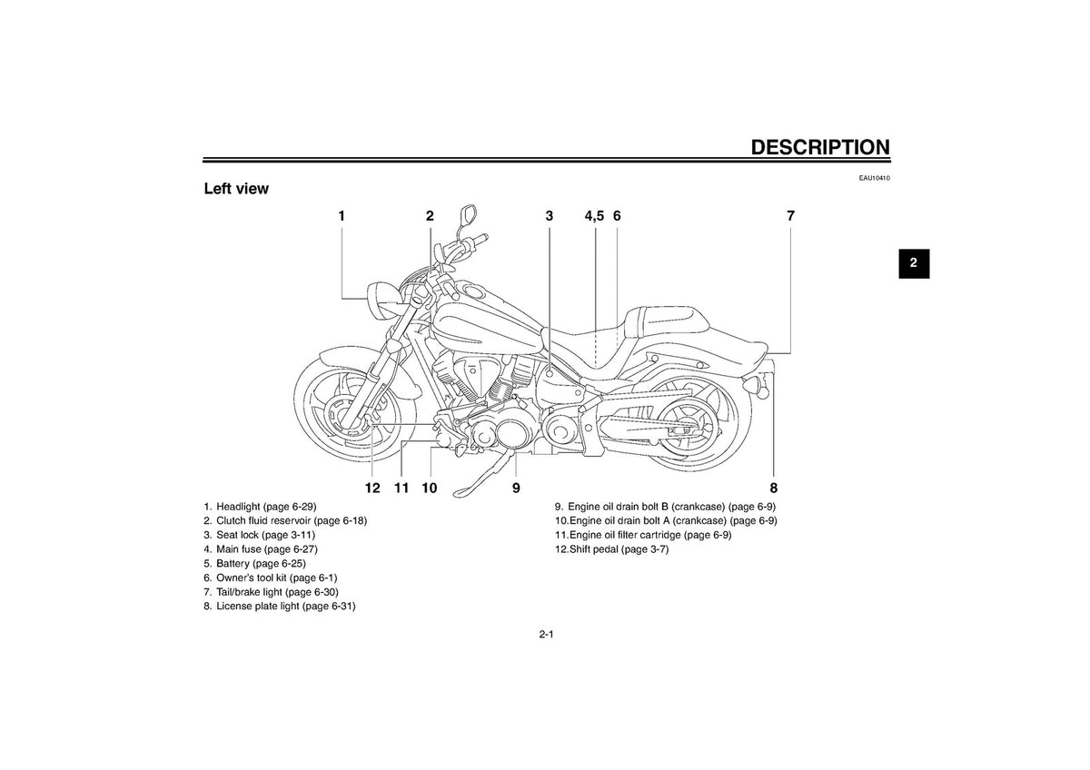 YAMAHA XV19SX/MX/CTSX/CTMX/CSX/CX Operators & Service Manual BUNDLE - WIRE BOUND