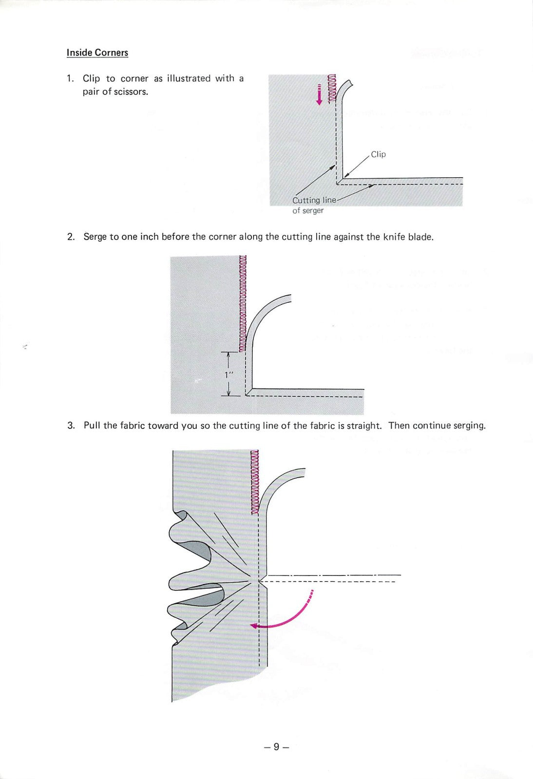 NEW HOME Combi DX Serger Instruction Manual - STEEL WIRE BOUND - TOUGH COVERS