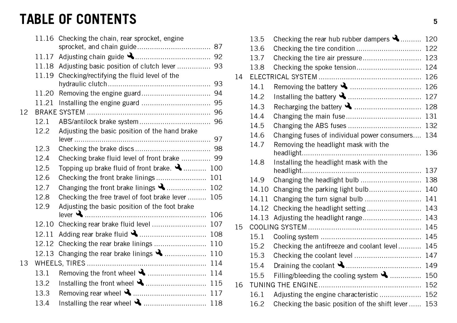 HUSQVARNA 690 Enduro R EU Owners Manual 2014 - STEEL WIRE BOUND - TOUGH COVERS
