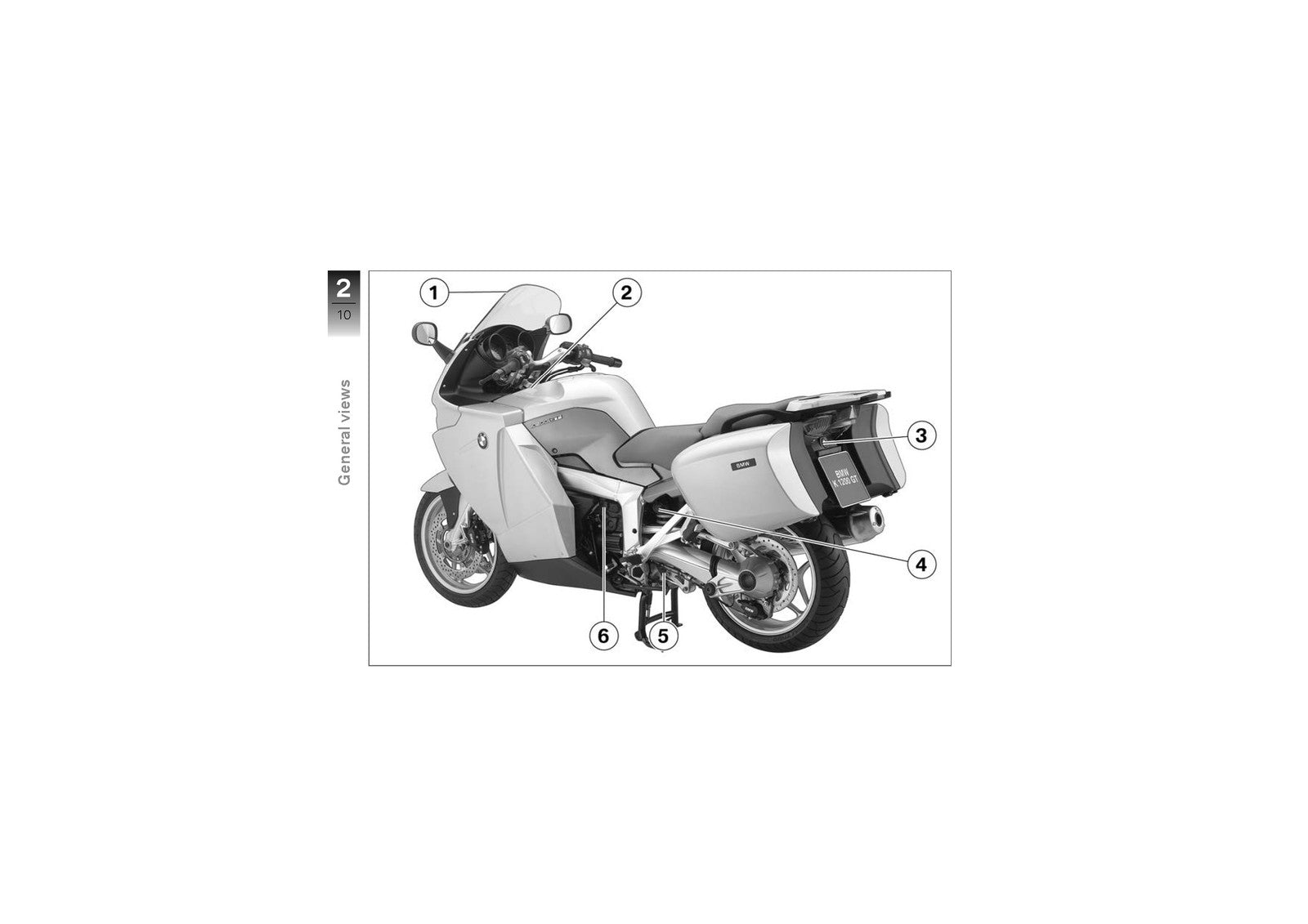 BMW K1200GT Riders Manual - STEEL WIRE BOUND - PROTECTIVE COVERS