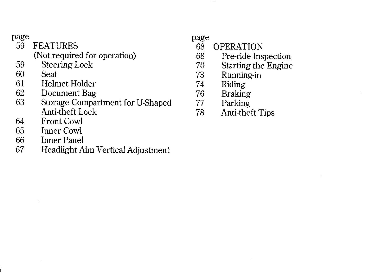 HONDA CBR600F CBR600F4i Owners Manual 2003 - BOUND - COVERS - XL FOLDOUT PAGES