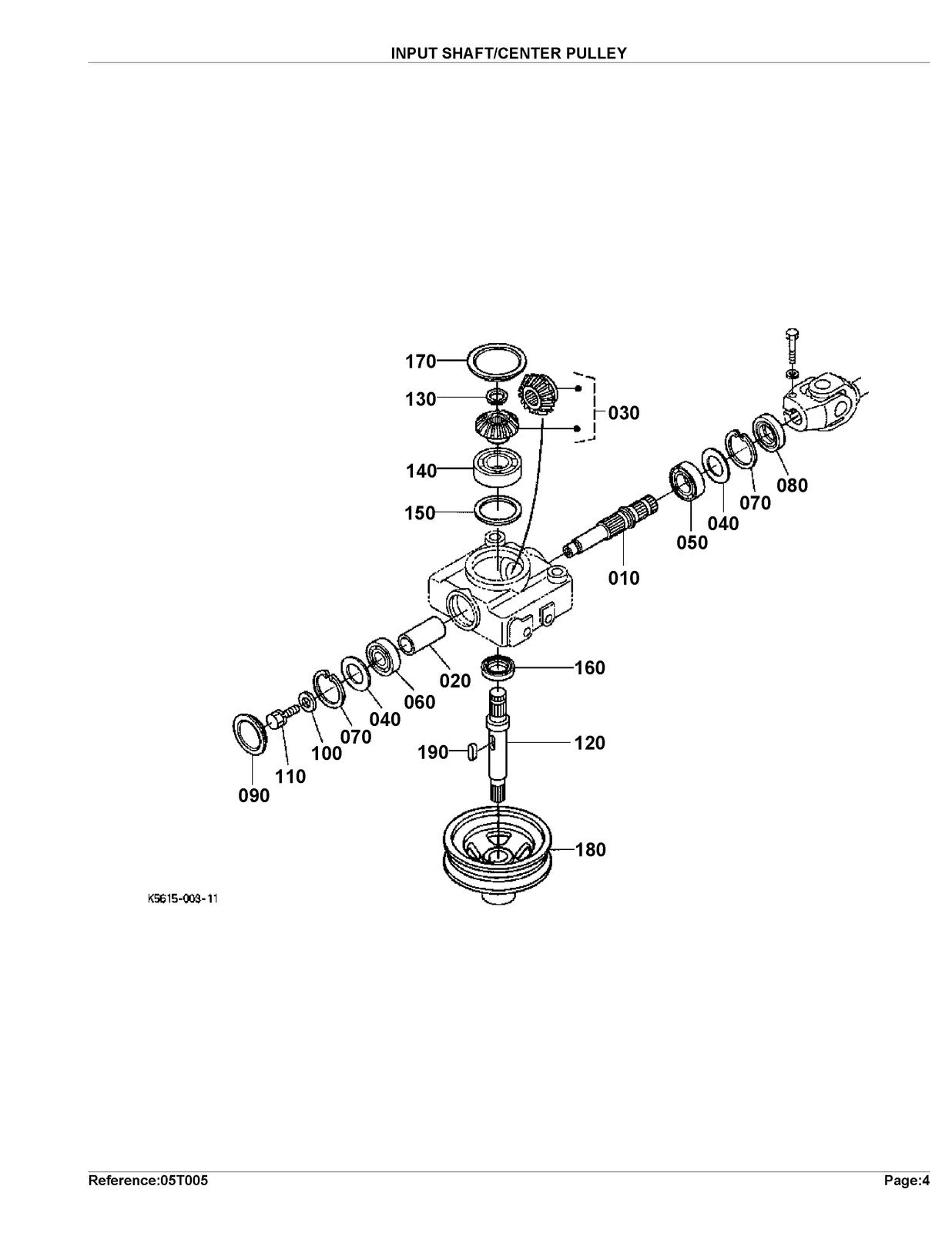 KUBOTA RCK54-18Z 54in Mower Parts Manual - STEEL WIRE BOUND - PROTECTIVE COVERS