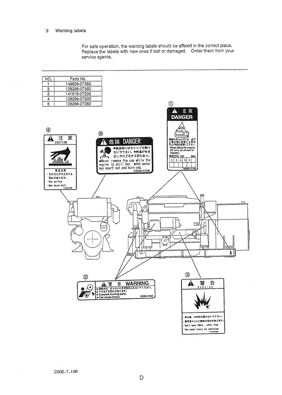 YANMAR 6HAL2-N 6HAL2-TN 6HAL2-HTN 6HAL2-DTN Operators Manual - WIRE BOUND