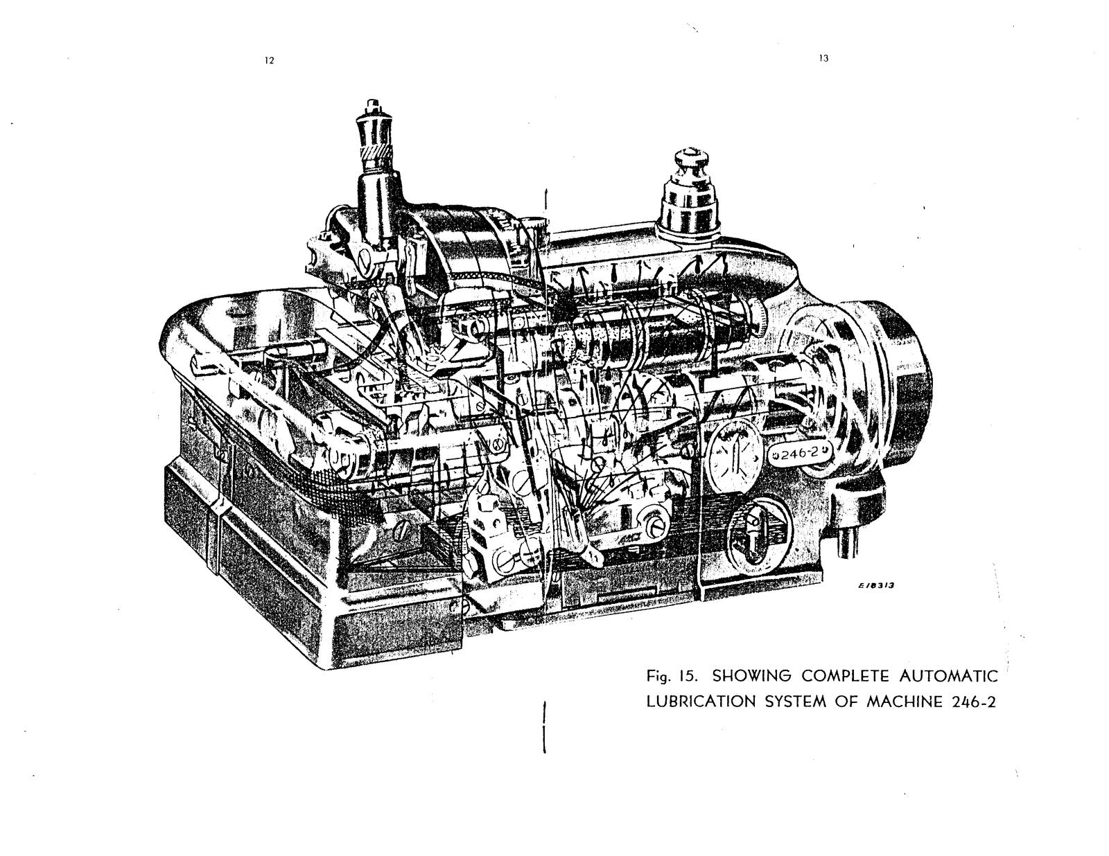SINGER 246-2 Sewing Machine Service Manual - STEEL WIRE BOUND - TOUGH COVERS