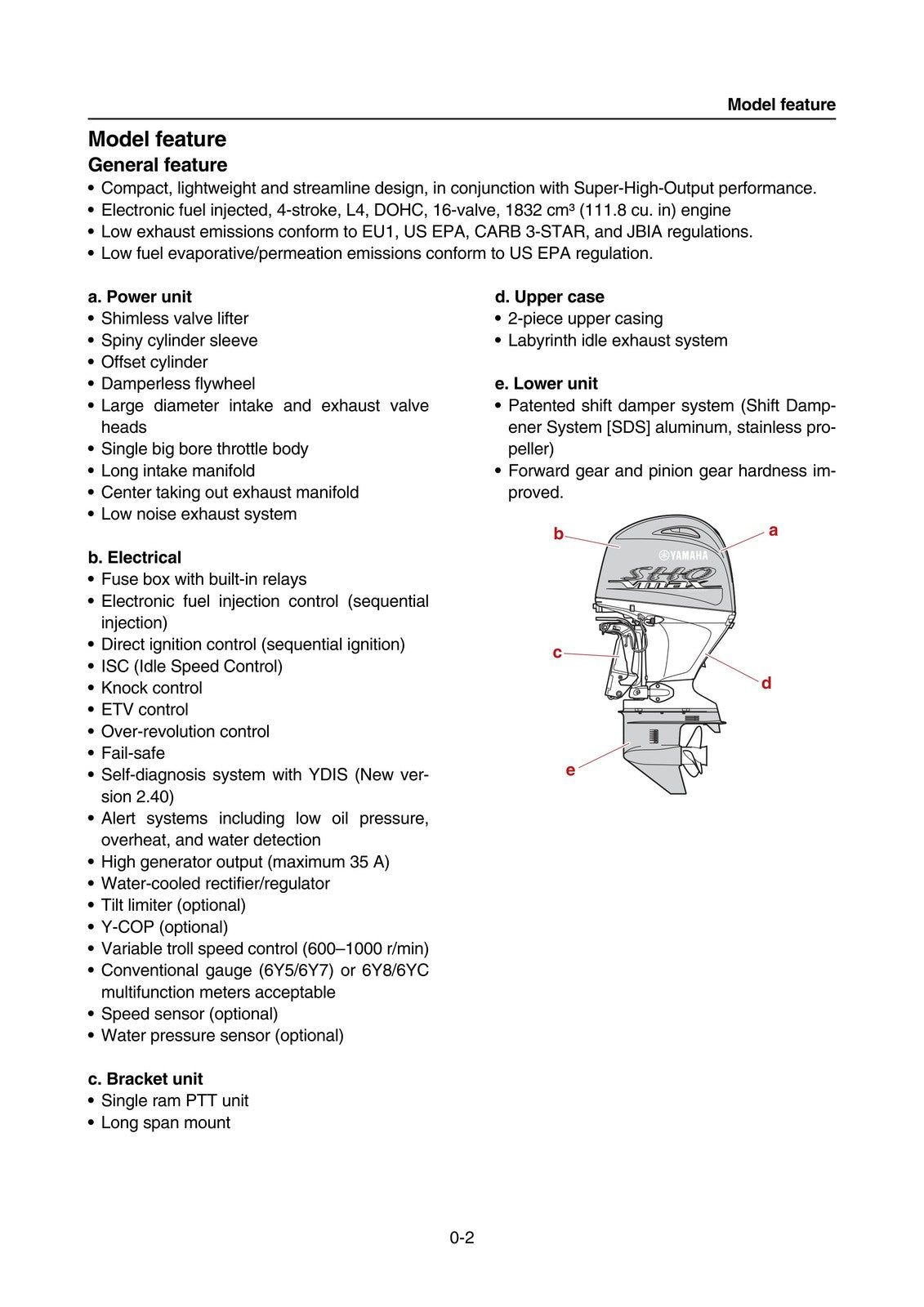 YAMAHA VF115A Outboard Service Manual - BOUND - COVERS - XL FOLDOUT PAGES
