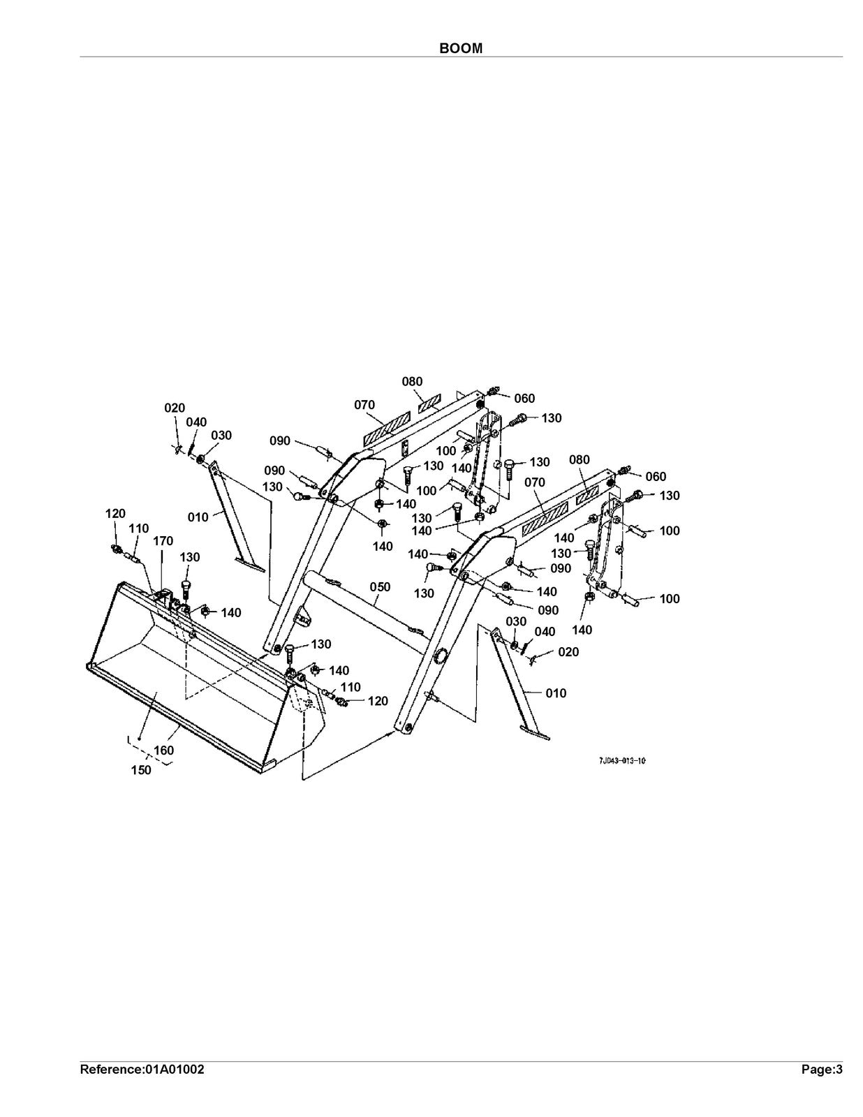 KUBOTA LA352 Loader Illustrated Parts List Manual - WIRE BOUND - TOUGH COVERS