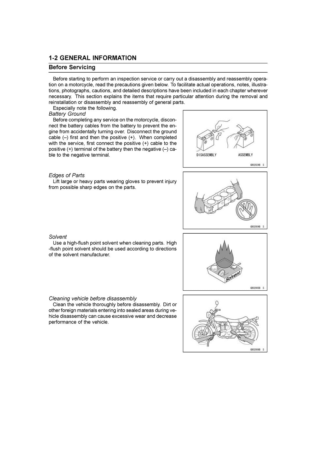 KAWASAKI Ninja ZX-6R ZX636 Motorcycle Service Manual 2004 - WIRE BOUND - COVERS