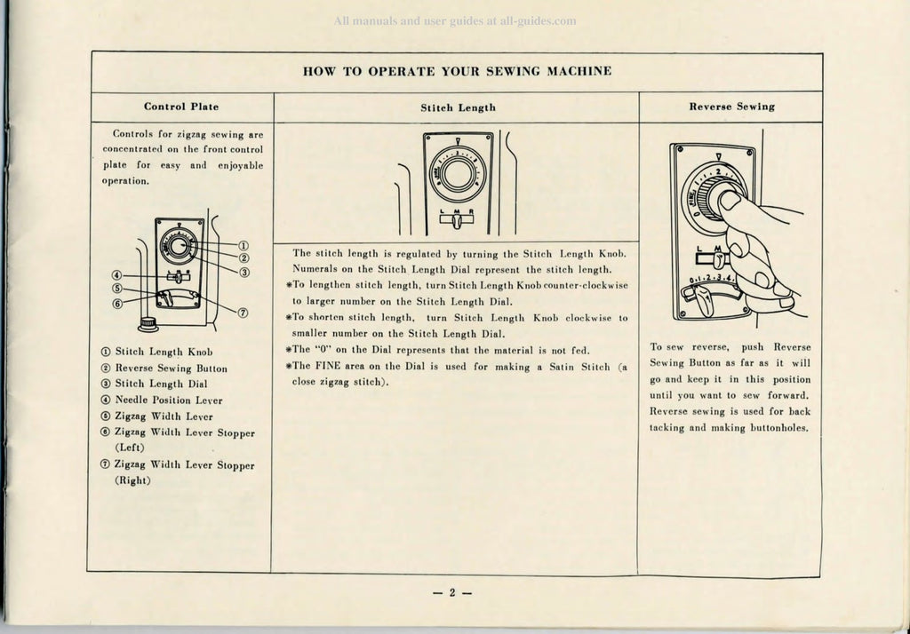BROTHER 181 Sewing Machine Instruction Manual - STEEL WIRE BOUND - TOUGH COVERS