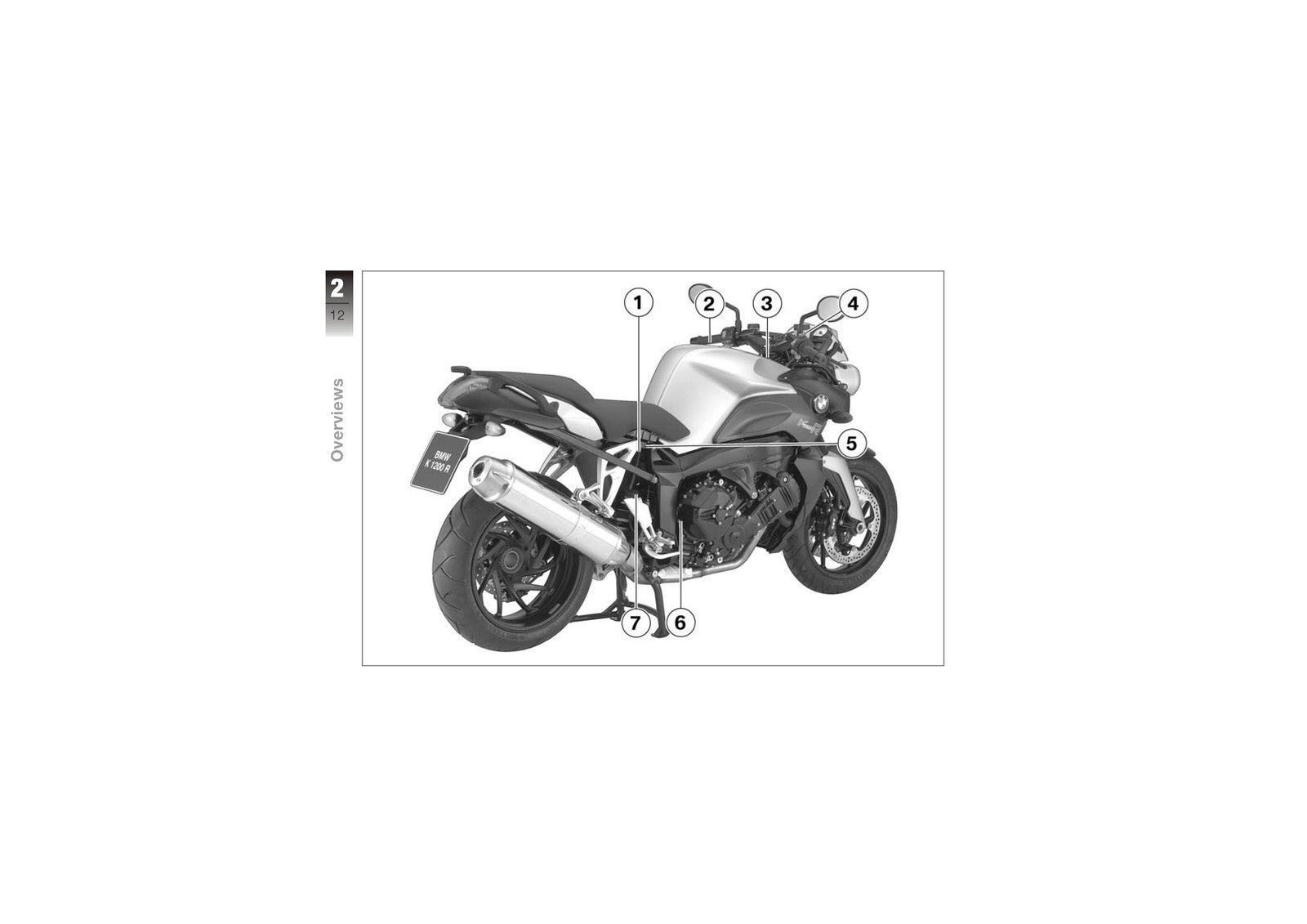 BMW K1200R Motorcycle Riders Manual US Model - STEEL WIRE BOUND - TOUGH COVERS