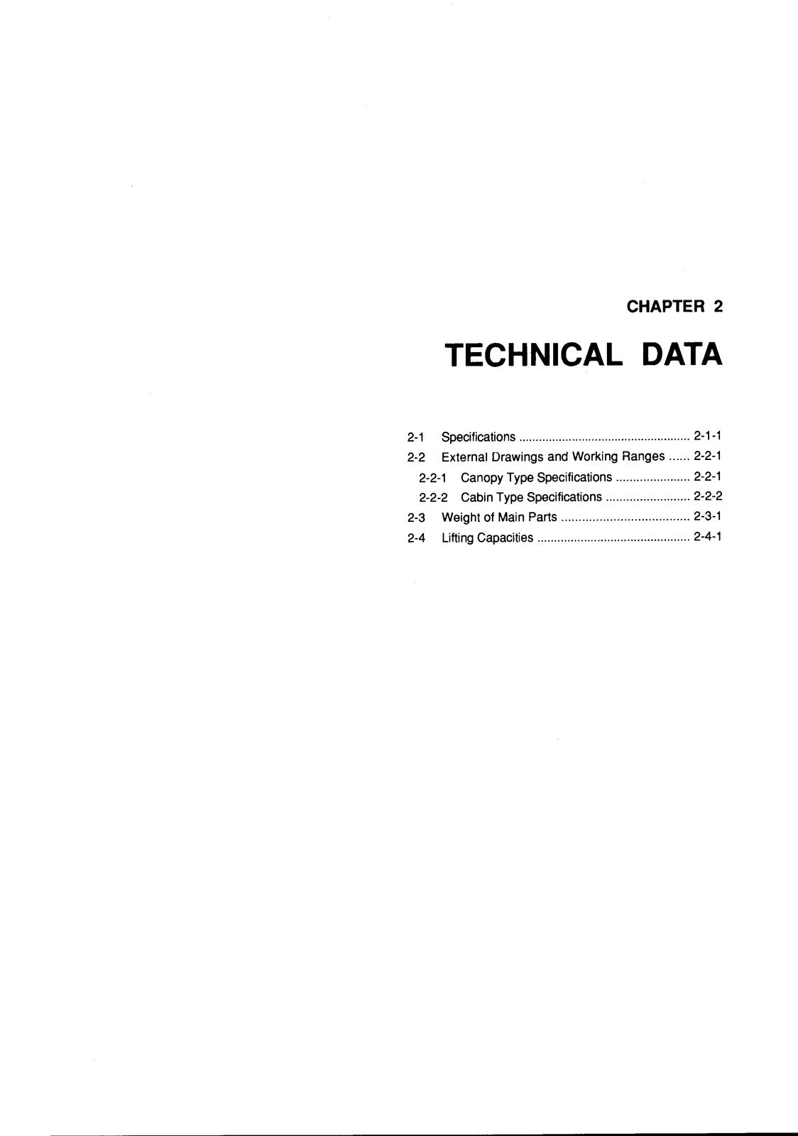YANMAR B22-2 B22-2A Excavator Service Manual - BOUND - COVERS - XL FOLDOUT PAGES