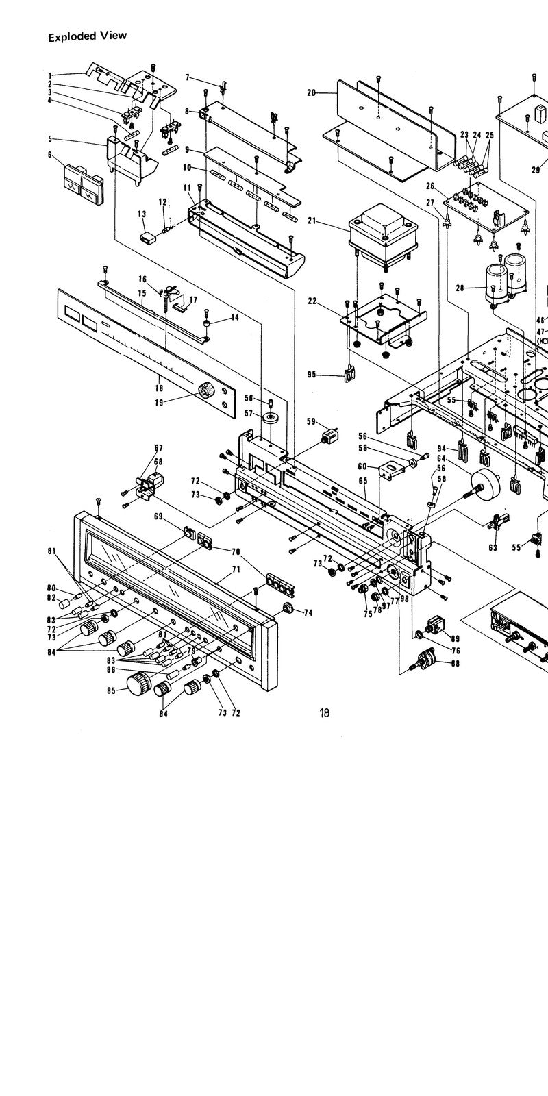 PIONEER SX-535 Stero Receiver Service Manual - STEEL WIRE BOUND - TOUGH COVERS