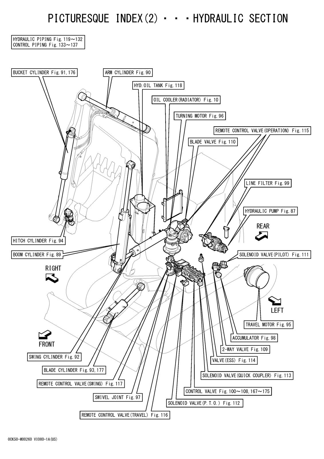 YANMAR ViO80-1A Parts Catalog Manual 2017 - STEEL WIRE BOUND - PROTECTIVE COVERS